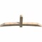 Ekena Millwork Bellingham Rough Sawn Timber Gable Bracket, Douglas Fir, 96"W x 32"H x 6"D x 6"F, 8/12 Pitch GBW096X32X0606BEL00RDF - alternate 4